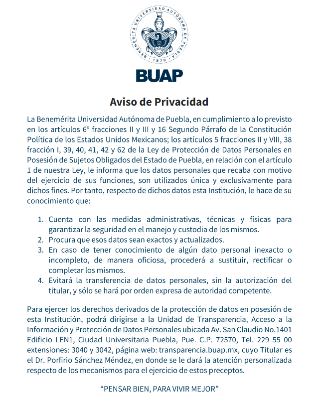 Aviso de privacidad integral